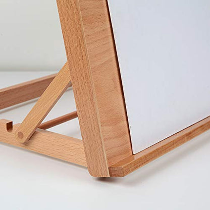 Falling in Art 5 Position Wood Drafting Table Easel Drawing&Sketching Board | 16 1/2 Inches by 12 1/8 Inches - style: 16 1/2 L * 12 1/8 W