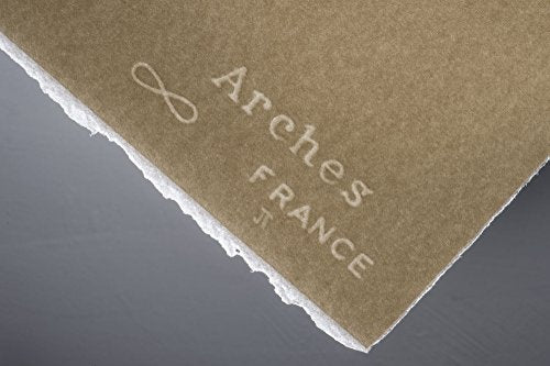 Arches Watercolor Paper Block, Hot Press, 9" x 12", 140 pound