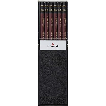 Uni Wooden Pencil, 5H, Box of 12 (HU5H) - style: 5H