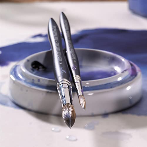 Winsor & Newton Professional Watercolour Sable Brush, Pointed Round #5 - size: #5, style: Pointed Round