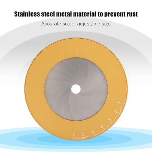 Professional Adjustable Circle Drawing Tool Metal Round Circle Drawing Tool Drawing Ruler Drawing Circles Geometric Tool