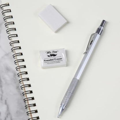 Mr. Pen- Kneaded Eraser, 12 Pack, White Kneaded Erasers for Artists