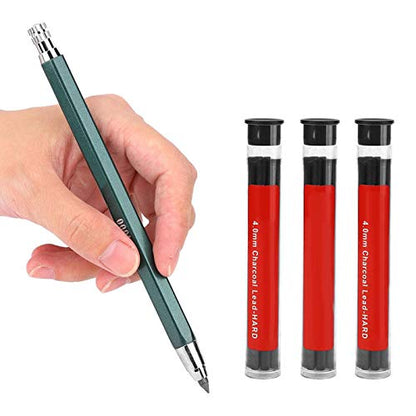 Joyzan 4mm Metal Mechanical Pencil Set, Artist Drafting Automatic Pencil