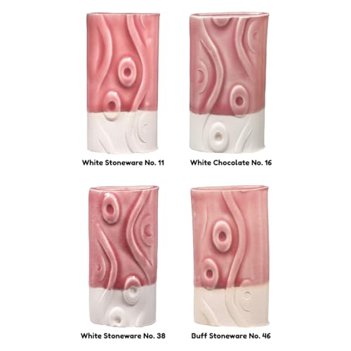AMACO Celadon High Fire Gloss Glaze, 16 oz. (473 mL), C-53 Weeping Plum | Transparent, Mixable Mid-High Fire Cone 5-6 (C) Liquid Ceramic Pottery Glaze for Bisque - color: C-53 Weeping Plum