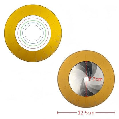 Professional Adjustable Circle Drawing Tool Metal Round Circle Drawing Tool Drawing Ruler Drawing Circles Geometric Tool