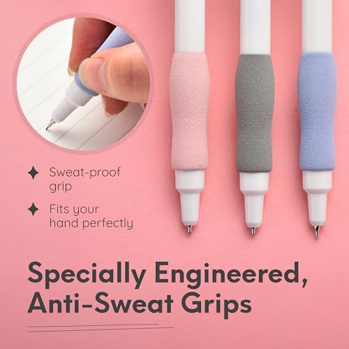 MozArt Cute Mechanical Pencil Set 0.7mm 16PCS Pastel Aesthetic Girls | 30 HB Lead Refills – Aesthetic Pastel Design – Art & Drawing Supplies for Girls, Students & Kids – Cute Writing Pencils - color: Cute 0.7