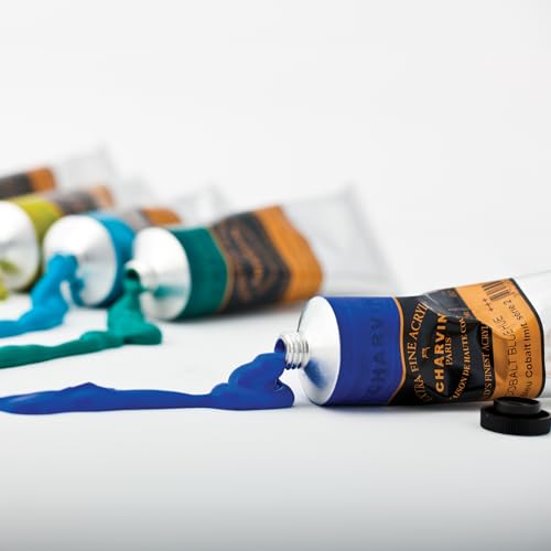 Charvin Extra Fine Professional Acrylic Paint Set for Artists, Provence Colors - Bonjour Set of 9, 20 ml Tubes, Triple-Milled, Lightfast Pigments, Artist Acrylic Paints in Nature-Inspired Hues