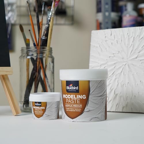 BLUEBIRD Modeling Paste 28.2Oz & Heavy Gesso Primer 28.2Oz Full Tub