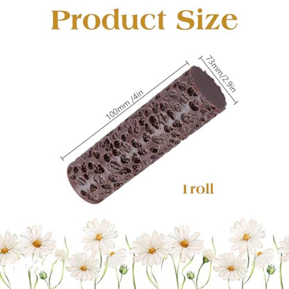 Skull Texture Roller Topography Brick Clay Texture Rollers DIY Embossing Pottery Decortive Tool Expert Game Pieces for Pathfinder, PRG, Miniatures, Tabletop Board Game Accessory