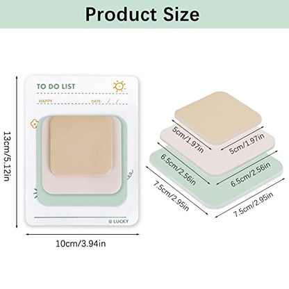 360Pcs Multi Size Sticky Notes, Sticky Notes Pastel Variety Pack for School