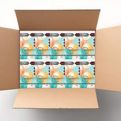 Grandipity Party Balloon Birthday 72 Pack Premium Disposable Plastic Tablecloth 54 Inch. x 108 Inch. Rectangle Table Cover - color: Balloons, size: 54" x 108" - 72 Pack