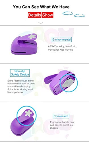 Craft Lever Punch 2 inch Star Paper Punch Five Point Star Professional Tool for Paper Crafting DIY Projects，Gifts，Stationery，Education，Greeting Cards Arts Fun Projects - color: Star 2