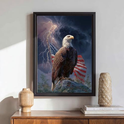 Milila Diamond Art Kits for Adults Full Drill Diamond Painting Kit(Eagle) - color: Eagle