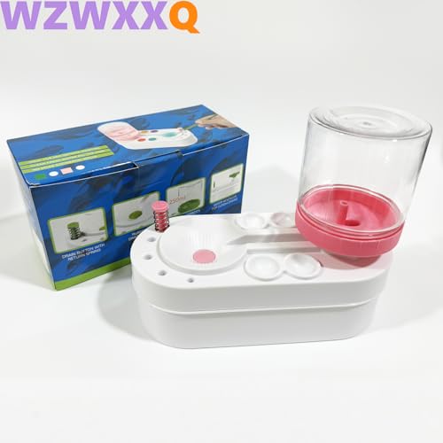 Upgraded Paint Brush Cleaner Brush Rinser Water Circulation(Pre Assembled), Watercolor/Oil and Water-Based Paint Brush Cleaner Tool, Gift for Adults Artist Beginners - color: Pink--upgraded