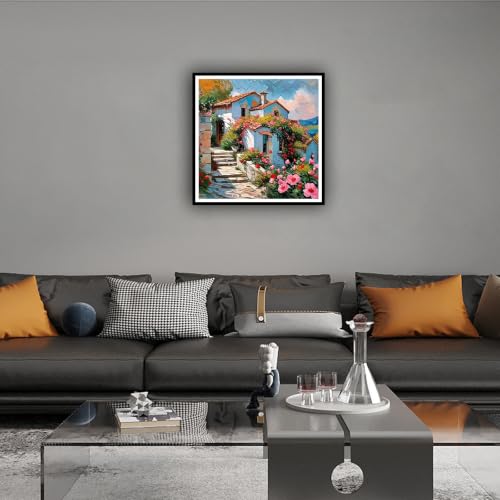 hill froeistung Landscape Scenery Diamond Art Painting Kits for Adults - color: HF-A079