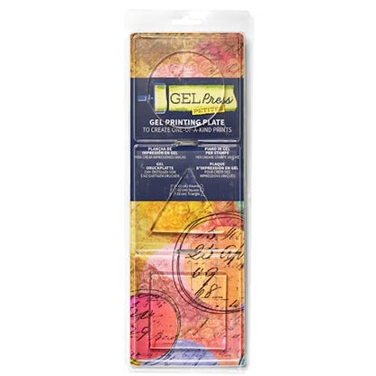 Gel Press Petites Monoprinting Gelli Plates - 10812-CIR - size: Circle, Triangle, Square