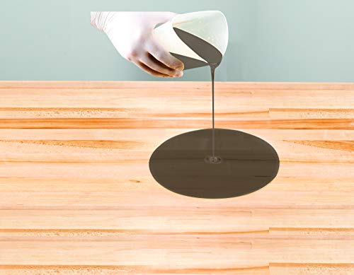 Varathane 363904 Super Glaze Pour-On High Gloss Epoxy, Quart, Aged Wood - color: Aged Wood