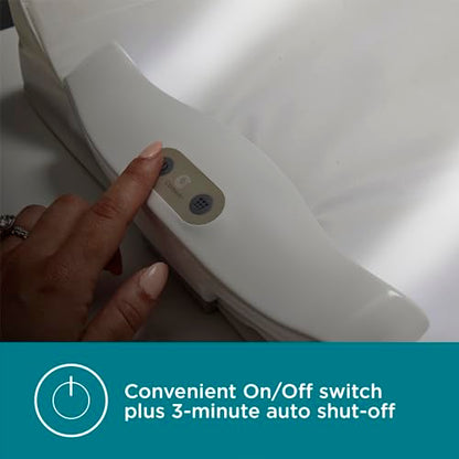 Contours GlowFlex Baby Night Light for Diaper Changes – Dimmable Soft Glow, Touch Control, Auto Shut-Off, Non-Slip Strap – Fits Sealy Baby & Select Changing Pads, Check Compatibility - style: Light ONLY