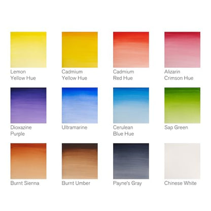 Winsor & Newton Cotman Watercolor Paint Set, 12 Half Pan Field Pocket Set - style: 12 Half Pan Field Pocket Set
