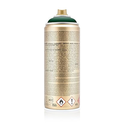 Montana Cans Montana GOLD 400 ml Color, Jungle Green Spray Paint, MXG-G6080, 13.5 Fl Oz (Pack of 1) - color: Jungle Green, size: 13.5 Fl Oz (Pack of 1)