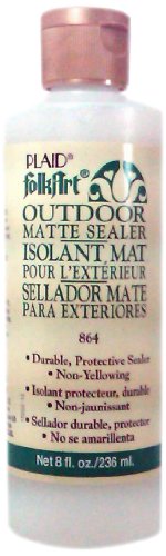 FolkArt Acrylic Outdoor Sealer (8 Ounce), Matte Finish - color: Clear