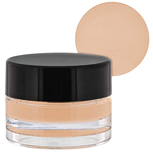 Belloccio High Definition Fair Shade Makeup Concealer 5 gram Jar - Conceal Imperfections, Hide Blemishes, Dark Under Eye Circles, Cosmetic Cream - Use Under Airbrush Foundation - size: 0.17 Ounce (Pack of 1)