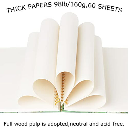 Van Gogh Mixed Media A4 Sketch Book, Spiral Bound Sketch Pad, 1 Pack 60Sheets (98lb/160gsm), Acid Free Art Sketchbook Sketching Drawing Painting Thick Paper for Kids Adults Beginners Artists - color: Roses A4