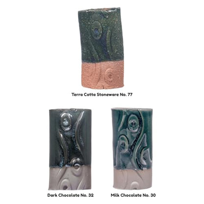 AMACO Celadon High Fire Gloss Glaze, 16 oz. (473 mL), C-49 Rainforest | Transparent, Mixable Mid-High Fire Cone 5-6 (C) Liquid Ceramic Pottery Glaze for Bisque - color: C-49 Rainforest