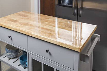 Varathane Crystal Clear Super Glaze High Gloss Epoxy Finish Kit | Protective Top Coat, Bar & Table Top Coating, Self-Leveling Formula, Water & Scratch Resistant, Crystal Clear Finish, Quart - color: Crystal Clear