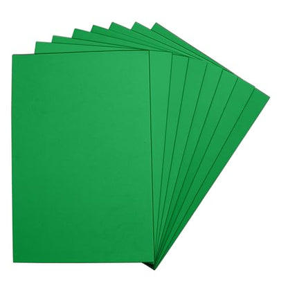 Green EVA Foam Sheets, 6 x 9 Inch, 2mm Thick – Foam Paper for DIY Arts and Crafts, School Projects, and More – 8 Pack - color: Green