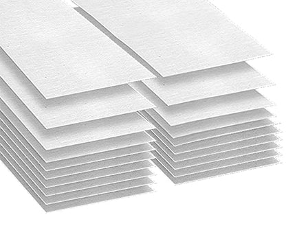Printable Inkjet Primed Gessoed 8.5" x 11" Canvas Paper Sheets (20 Sheets) - size: 20 sheets