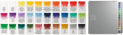 Winsor & Newton Professional Oil Pastels, Set of 30 | Highly pigmented colors with rich consistency, Versatile, perfect for expressive medium use - style: Set of 30