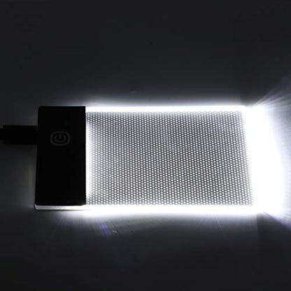 LED Light Box, Eye‑ A6 LED Light Pad Drawing LED Light Board Brightness Artcraft Tracing Flip Book Kit with Non‑Slip Backing, LED Copy Board Tablet