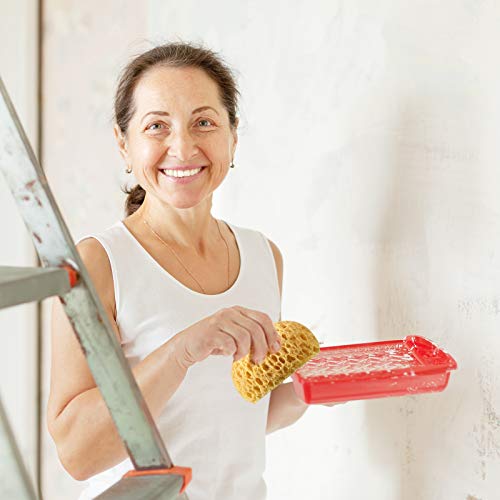 Patelai 2 Pcs Knockdown Texture Sponge Wall,13 X 15 X 6 Cm | For Drywall Ceiling Repair, Painting Application, Knockdown Sponges Ideal for DIY Texture Projects, Home Renovation Work - size: 13 x 15 x 6 cm
