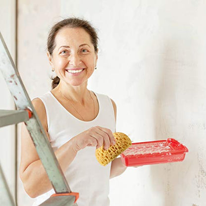 Patelai 2 Pcs Knockdown Texture Sponge Wall,13 X 15 X 6 Cm | For Drywall Ceiling Repair, Painting Application, Knockdown Sponges Ideal for DIY Texture Projects, Home Renovation Work - size: 13 x 15 x 6 cm