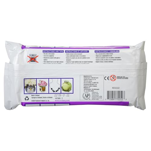 Sculpey Model Air Dry Modeling Clay, White - color: Multicolor