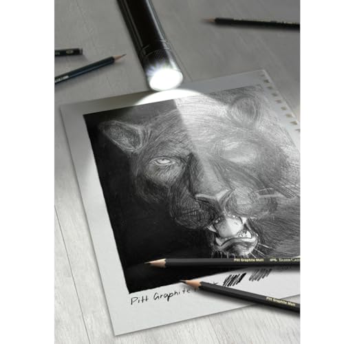 Faber-Castell Graphite Pencil Pitt Mat - 8pcs. and 9000 8pcs. in tin