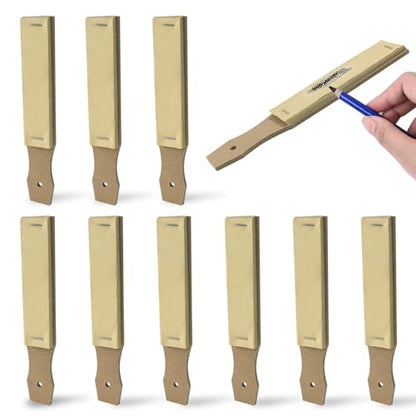 BokWin Sandpaper Sharpener, 10 Pack, Sketch Sandpaper Blocks | For Artists, Adults & Teens, Pencil Lead Pointer Tool, For Charcoal Pencils, For Pastel Sticks, Art Drawing Supplies