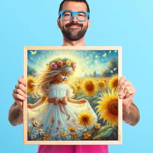 GUMITOON Diamond Art Kits for Adults-Full Drill Diamond Dots Paintings for Beginners, Round 5D Paint with Diamonds Pictures Gem Art Painting Kits DIY Crafts Kits 14"x14" QCY-094 - color: QCY-094