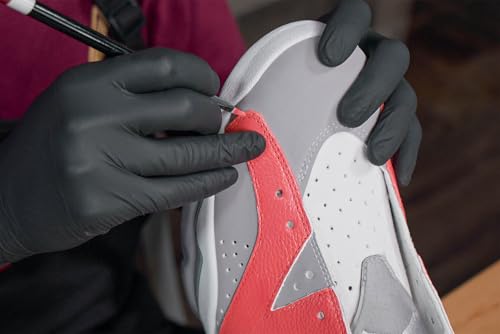Angelus Acrylic Leather Paint, 1 Fl Oz, Black - Professional Flexible, Crack, Scratch, Peel Resistant Leather Paint for Shoes, Sneakers, Canvas, Furniture and Other Leather Projects - color: Black, size: 1 Fl Oz (Pack of 1)