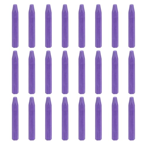 MECCANIXITY 25PCS Oil Pastels Set, Soft Oil Colored Drawing Pastels Chalk Vibrant Color for Artists Art Supplies for Beginners Teachers, Purple - color: Purple