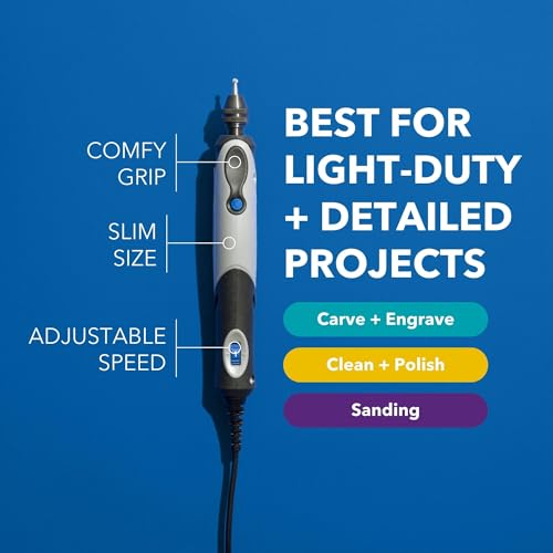 Dremel Stylo+ Craft Rotary Tool Kit with 15 Accessories - Engraving Pen for Wood Carving, and Jewelry Making, Glass Etching Pen (2050-15) | 15 accessories, engraving, carving, glass etching and jewelry making - size: 15-Piece Kit