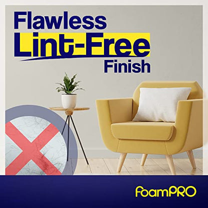 Foampro 164 Fine Finish Roller (High-Density Foam), 4", Pack of 1 - size: Pack of 1, style: Roller 4"