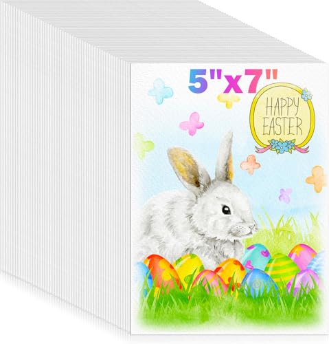128 Sheets Watercolor Paper Bulk, 5"x7" Cold Press White Water Color Paper - size: 5" x 7", 128 sheets, style: loose watercolor drawing paper