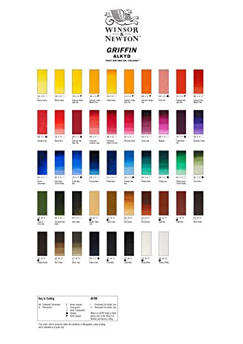Winsor & Newton Griffin Alkyd Fast Drying Oil Paint, Pale Rose Blush | Fast-Drying Oil Paint, Ideal for Thick Impasto Techniques & Underpainting, Slightly More Fluid than Traditional Oils - color: Pale Rose Blush, style: 1.25-oz Tube