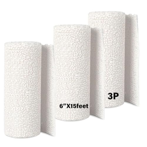 3P 6“X15 feet Plaster Cloth Rolls Paris Belly Casting Kit Pregnancy 6" W x 45 feet L - size: 6"X15f, style: 3P
