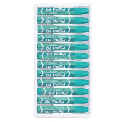 PATIKIL Blue Green Oil Pastels, 48Pcs Soft Oil Crayons Pastels Stick Vibrant and Creamy Art Supplies Bulk for Artists Beginners Art Painting Drawing Blending Graffiti Gallery - color: Blue Green