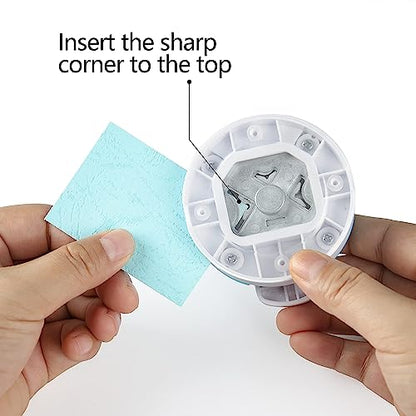 Paper Corner Rounder Punch : 3 in 1 (R4mm, R7mm, R10mm) - Corner Cutter for Paper Crafts, Laminate, Photo, DIY, Card Making and Scrapbooking