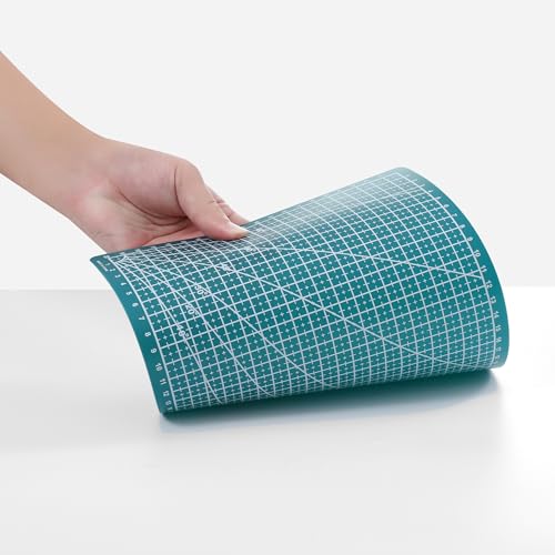 New A3 Double Side Craft Cutting Mat Cutting Board Sewing Pad Artist Carving Tools Handmade Crafts DIY Props (Green) - color: Green