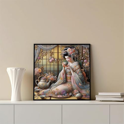 Beautiful Woman Diamond Art Kits for Adults, 5D Diamond Painting Kits - color: CM048